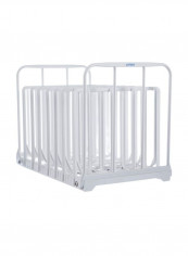 Adjustable Collapsible Container White 7.8x6.4x6.6inch