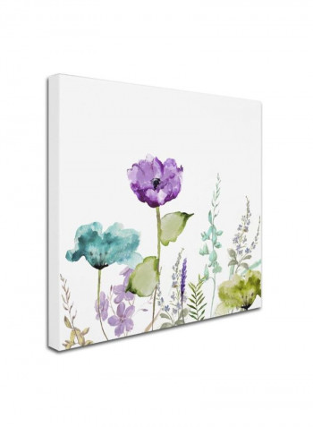Avril I Canvas Wall Art Multicolour 14 x 14inch
