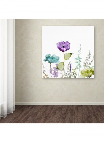 Avril I Canvas Wall Art Multicolour 14 x 14inch