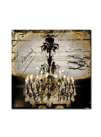 Chand 1 Canvas Wall Art Multicolour 14 x 14inch