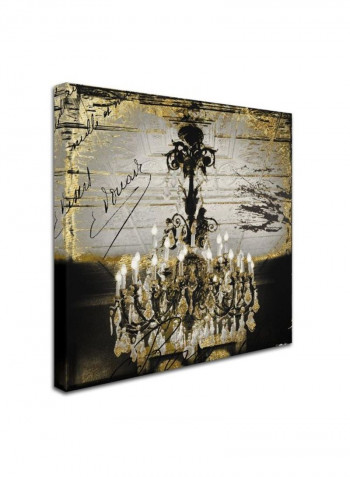 Chand 1 Canvas Wall Art Multicolour 14 x 14inch