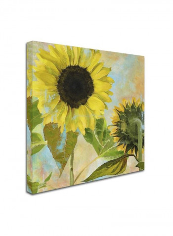 Sofia Ii Wooden Framed Wall Art Multicolour 11 x 11inch
