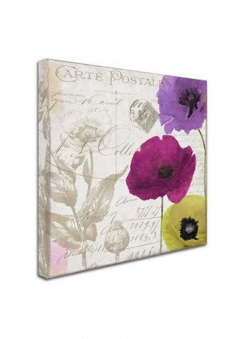 Love Notes I Canvas Wall Art Multicolour 14 x 14inch