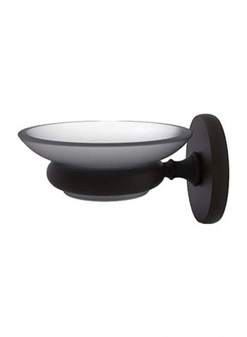 Prestige Skyline Collection Wall Mounted Soap Dish Oil-Rubbed Bronze 3x4.5x2.5inch