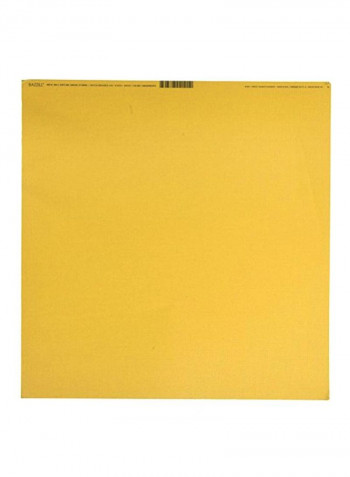 25-Piece Bling Cardstock Set Yellow