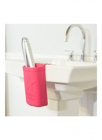 Styling Hot Tool Storage Holder Pink 2.8x4.5x7.5inch