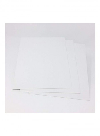 3-Piece Lettering Board Set White