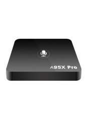 A95X Amlogic Android 7.1 TV Set Top Box V4359EU Black