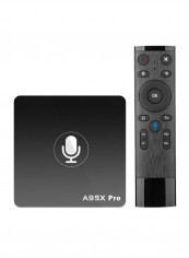 A95X Amlogic Android 7.1 TV Set Top Box V4359US Black