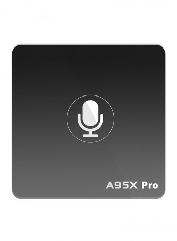 A95X Amlogic Android 7.1 TV Set Top Box V4359US Black