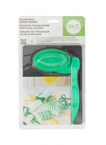 Pillow Box Punch Board Blue