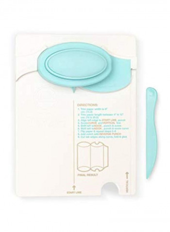 Pillow Box Punch Board Blue