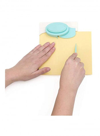 Pillow Box Punch Board Blue