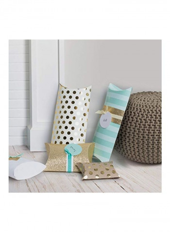 Pillow Box Punch Board Blue