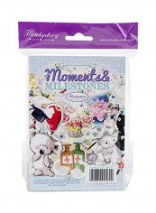 25-Piece Moments And Milestones 24 Designs Paper Pad Grey/Red/Black