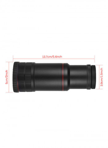 Digital Video Camera Prime Lens Black