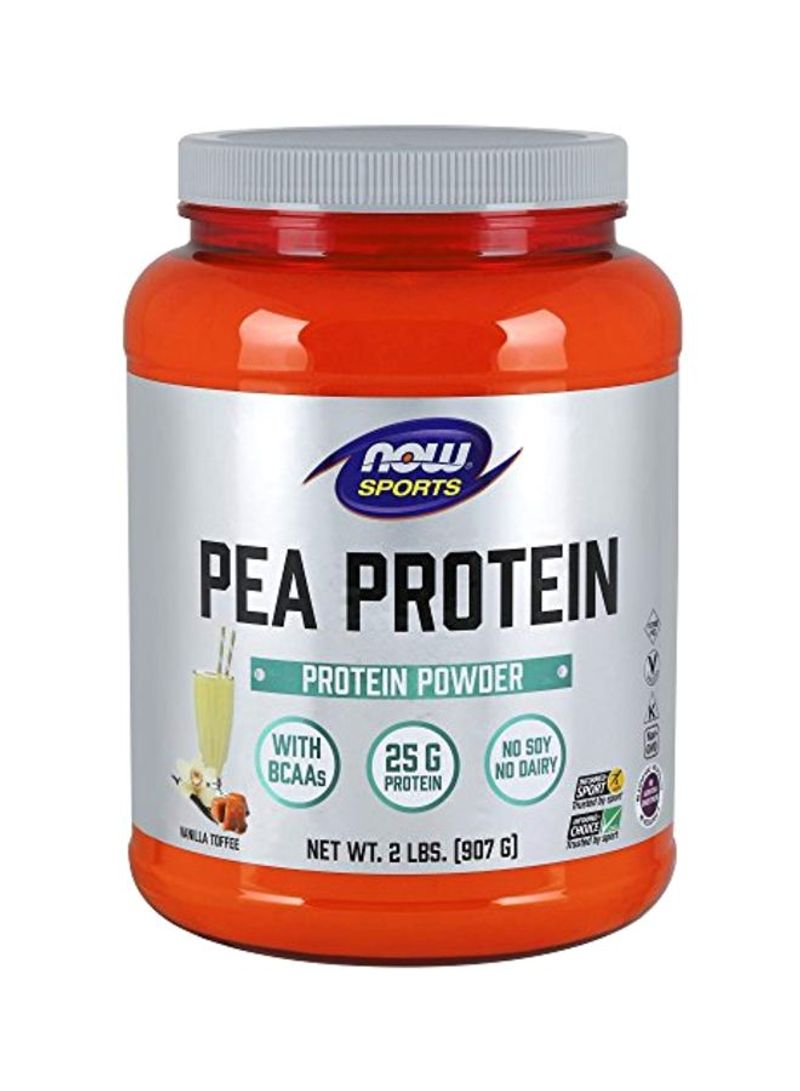 Pea Protein Powder - Vanilla Toffee