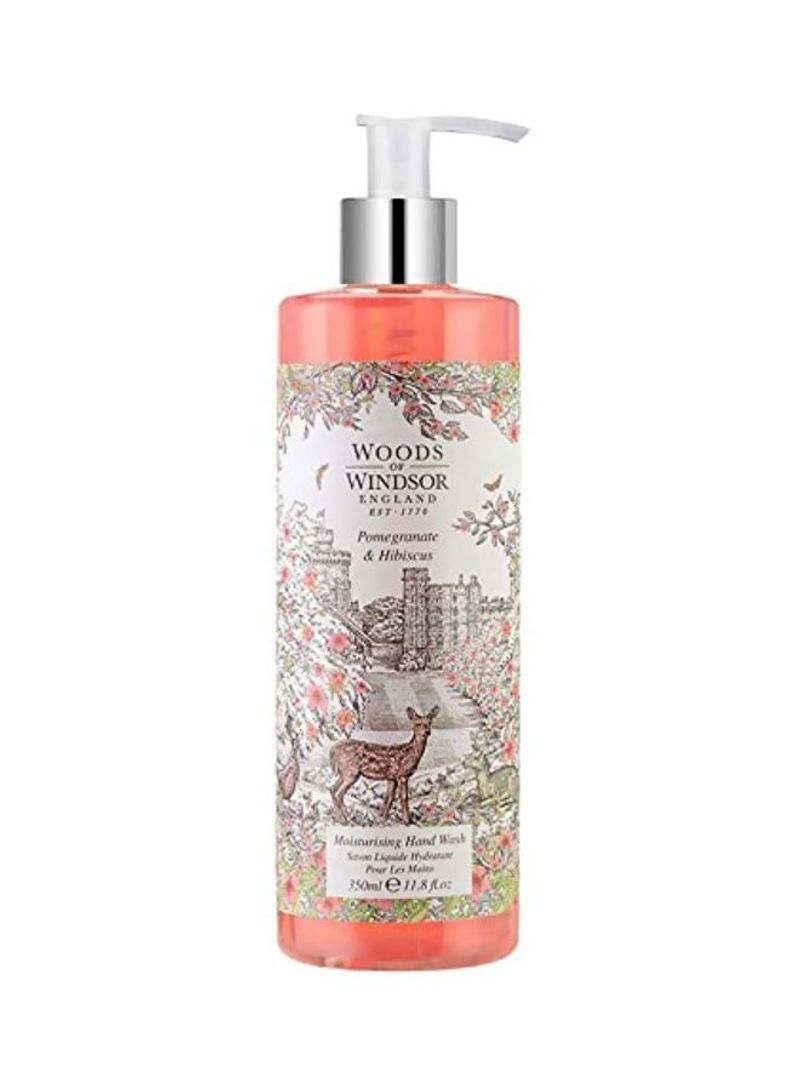 Pomegranate And Hibiscus Hand Wash Clear 236ml