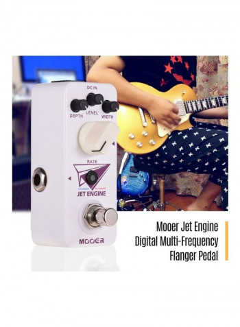 Digital Multi-Frequency Flanger Pedal