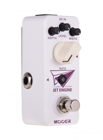 Digital Multi-Frequency Flanger Pedal