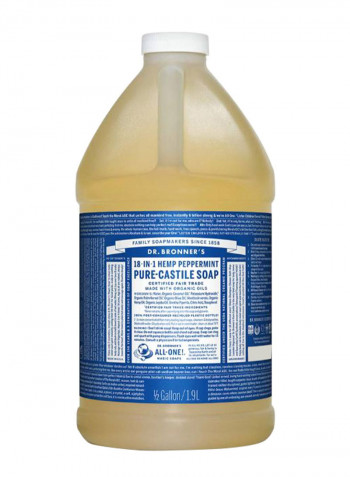Peppermint Pure-Castile Liquid Soap 1.9L