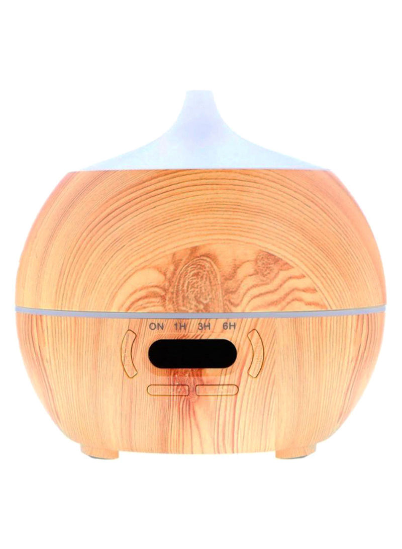 Wooden Bluetooth Oil Diffuser Brown 13.5ounce