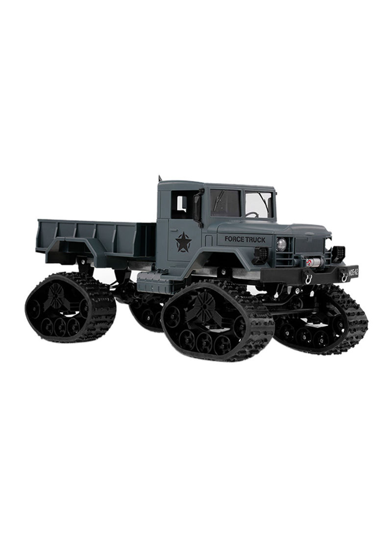 Snow Tyre Military Truck With LED Headlights RM10537GR 38x20x19centimeter