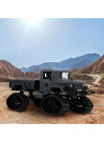 Snow Tyre Military Truck With LED Headlights RM10537GR 38x20x19centimeter