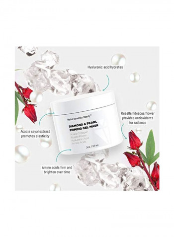 Diamond And Pearl Firming Gel Mask 2ounce