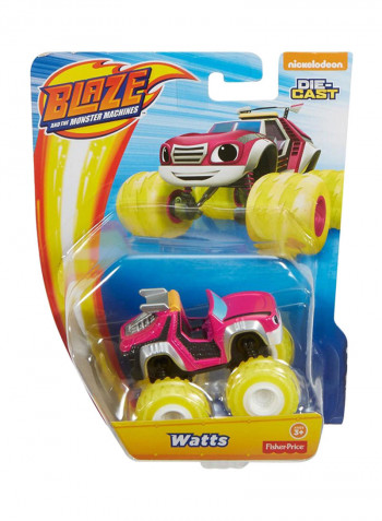 Blaze And Monster Machines: Watts Die-Cast Vehicle