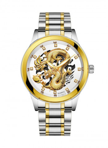 Men's Stainless Steel Waterproof Analog Watch NNSB03708325