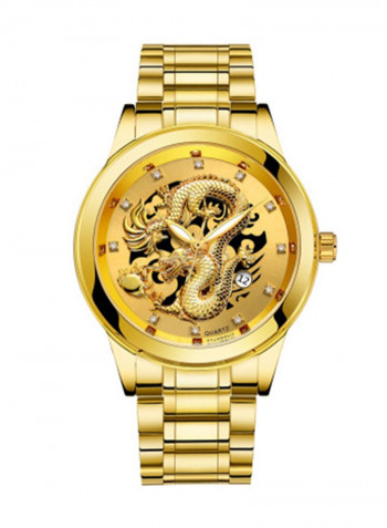 Men's Stainless Steel Waterproof Analog Watch NNSB03708326