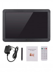 Electronic Led Digital Photo Frame Album Kit 8inch Black