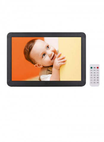 Electronic Led Digital Photo Frame Album Kit 8inch Black