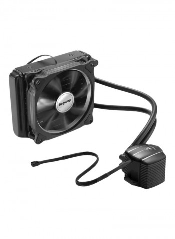 Water Ice CPU Cooling System 12cm Black
