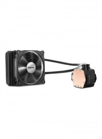 Water Ice CPU Cooling System 12cm Black