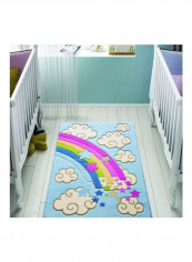 Rainbow Printed Carpet 150x100x0.9centimeter